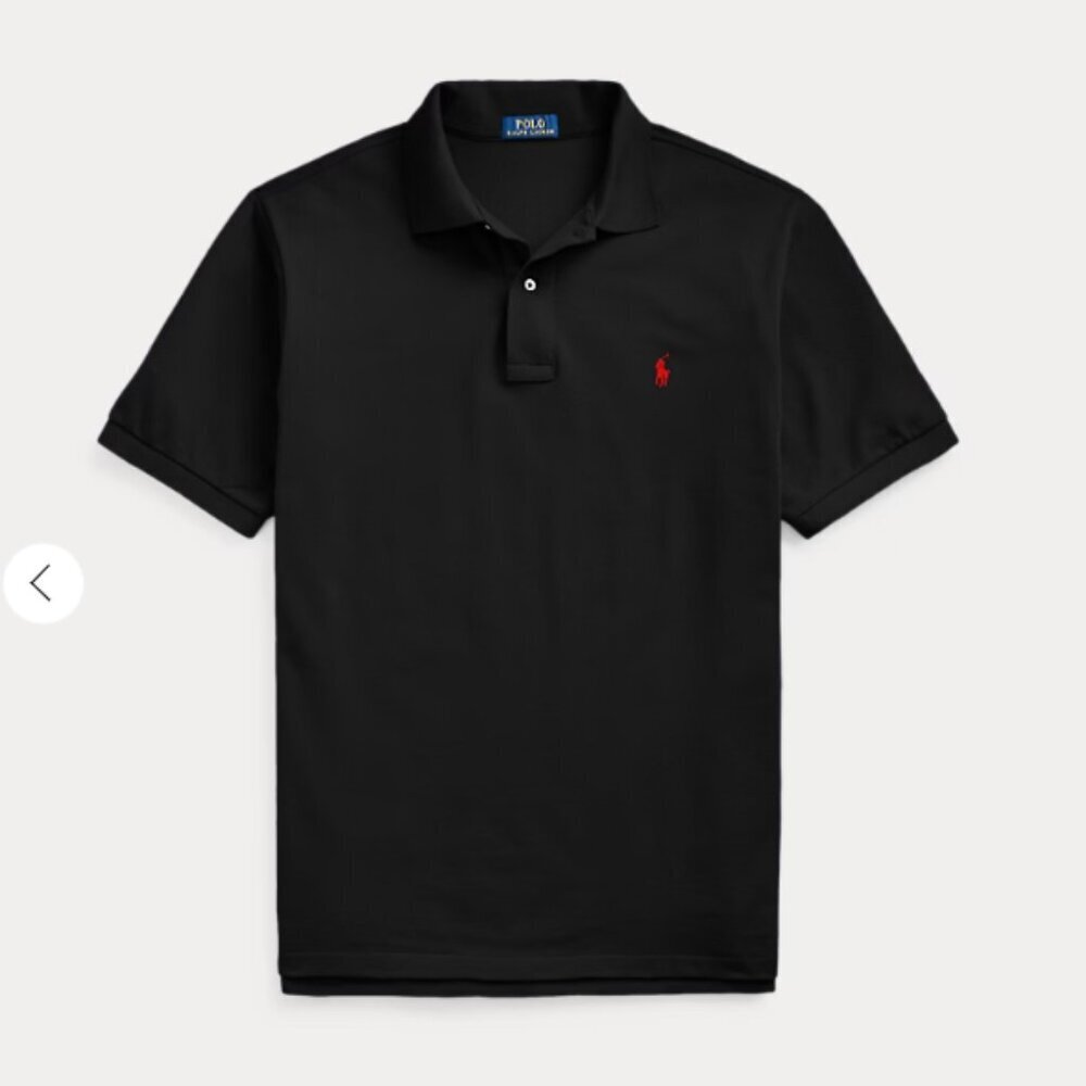 Polo by Ralph Lauren - Navy Blue Classic Short Sleeve Polo - Men's Size XL​​